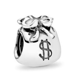 Authentic Pandora Charm Money Bag Bead